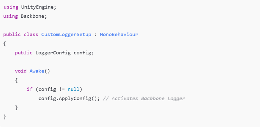 ApplyConfig code